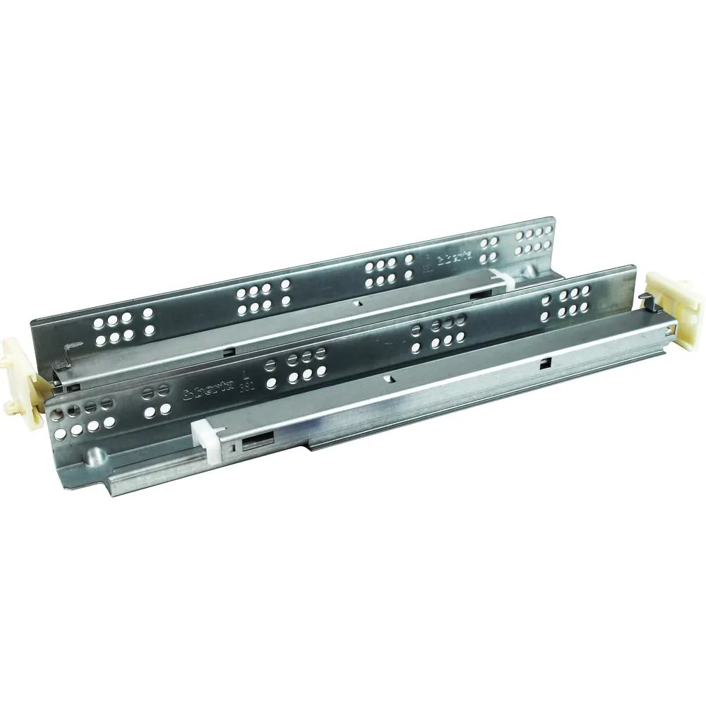 12 in. 100 lbs. Under Mount Soft Close Full Extension Cabinet Drawer Slide (5-Pairs)