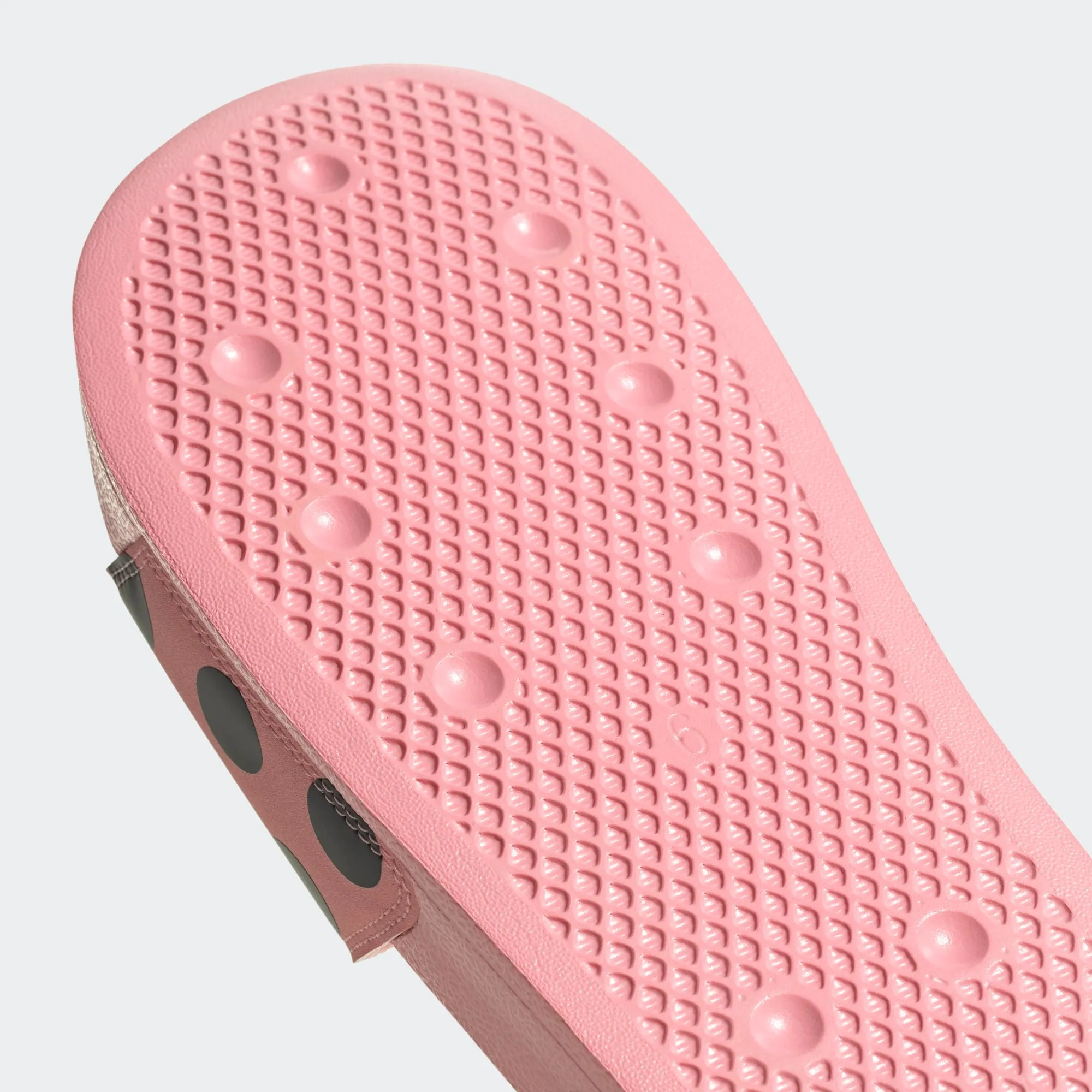 Adidas Adilette Lite Polka Dot Trefoil Slides (Glow Pink/Cloud White/Carbon)(FU9149)