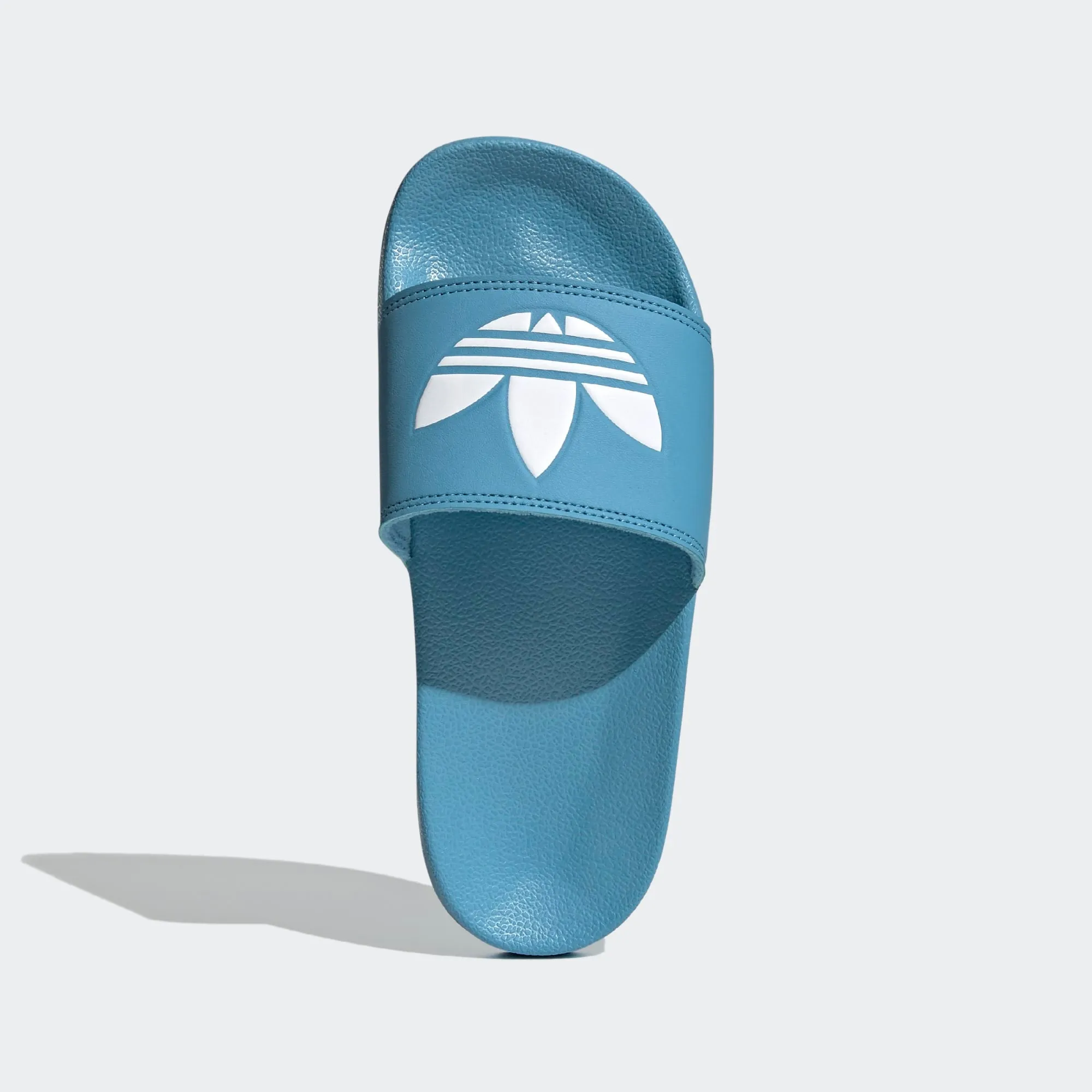 Adidas Adilette Lite Trefoil Slides (Hazy Blue)(FY6542)