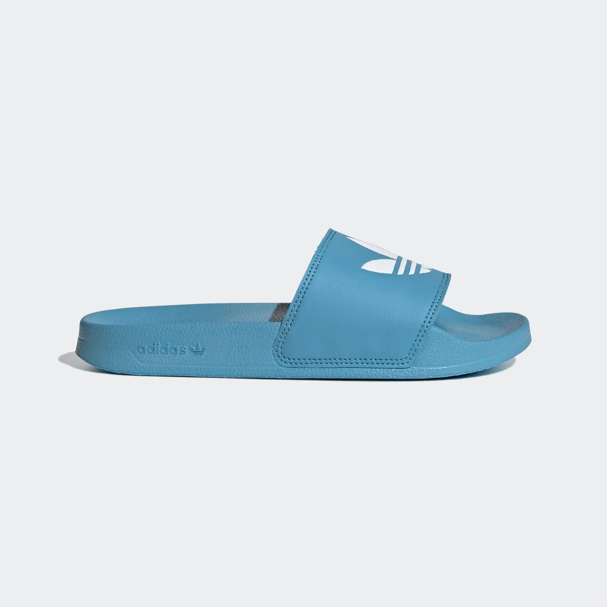 Adidas Adilette Lite Trefoil Slides (Hazy Blue)(FY6542)
