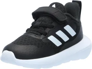 adidas Baby Fortarun 2.0 Sneaker, Black/White/Black, 5.5 US Unisex Infant