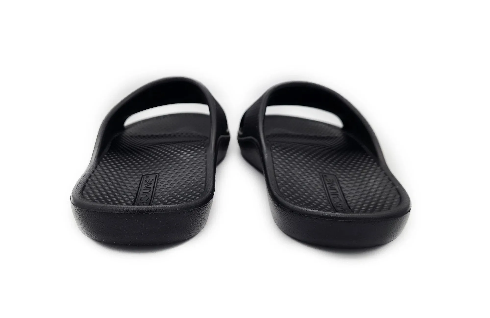Archline Rebound Arch Support Slides Unisex - Black