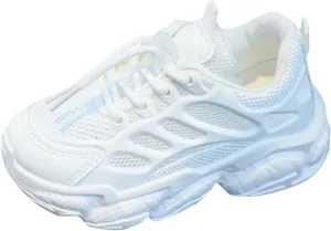 Baby Toddler Infant Mesh Sneaker Lace-Up Lightweight Breathable Sport Shoes Newborn Outdoor First Walking Non Slip Shoes