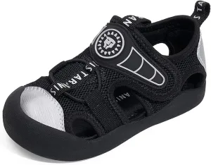 Boys Girls Outdoor Sport Sandals Closed Toe Water Beach Hiking Lightweight Athletic Summer Shoes