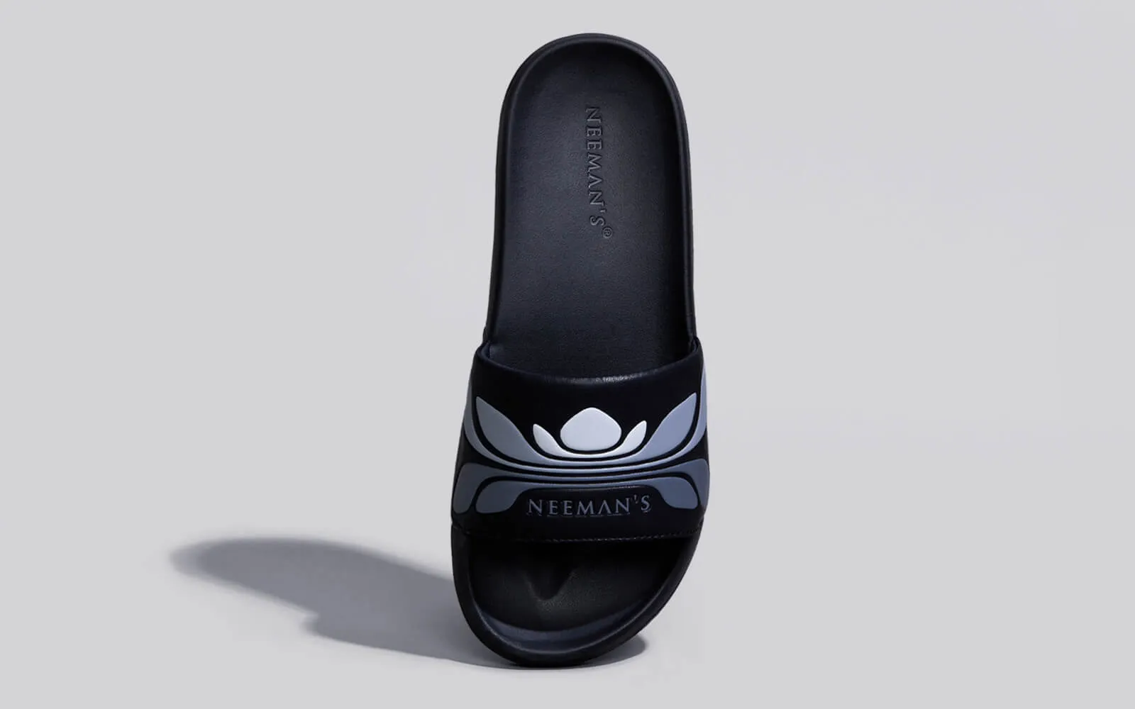 Breather Slides (Men Exclusive) : Black-Grey