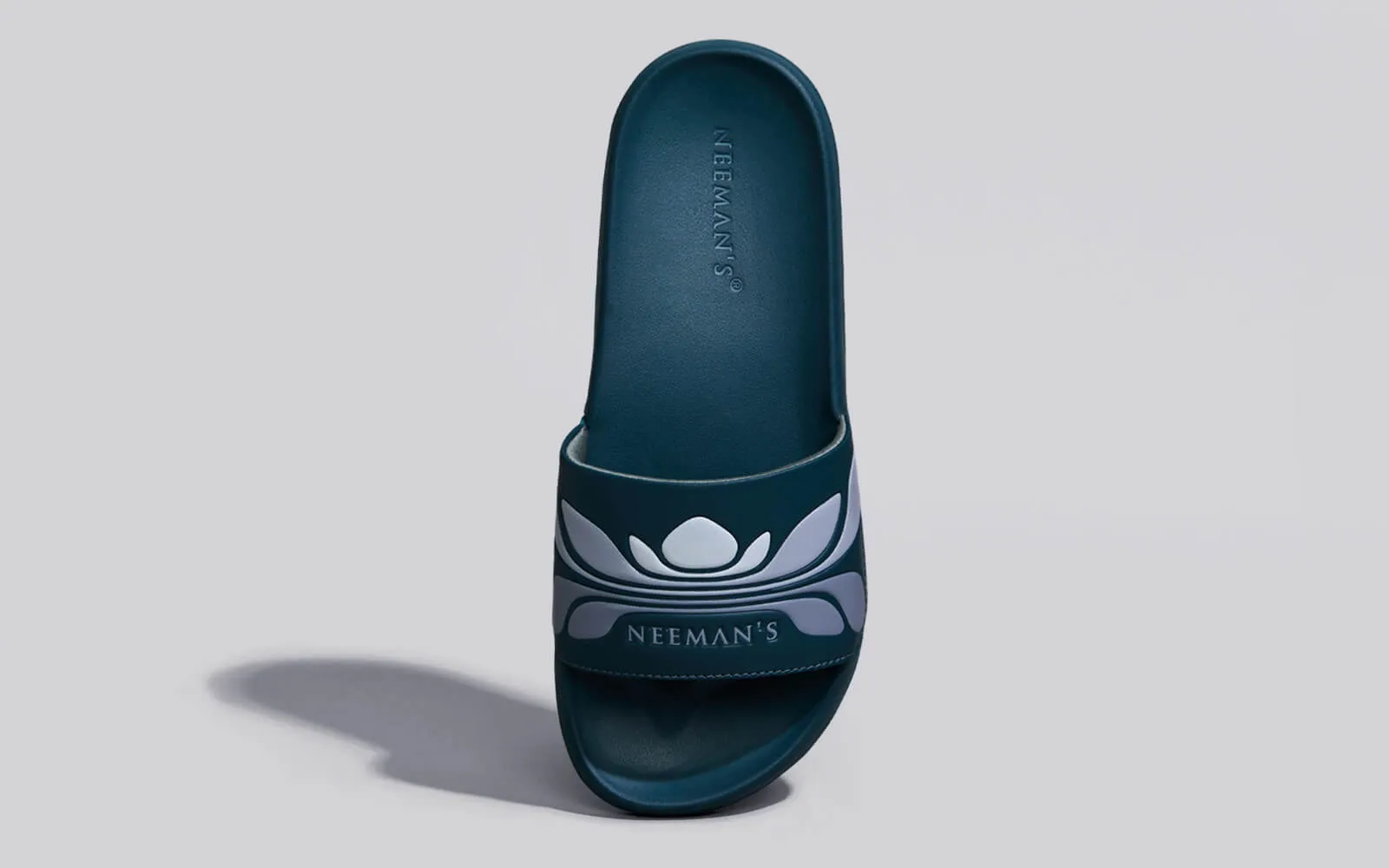 Breather Slides (Men Exclusive) : Teal-Grey