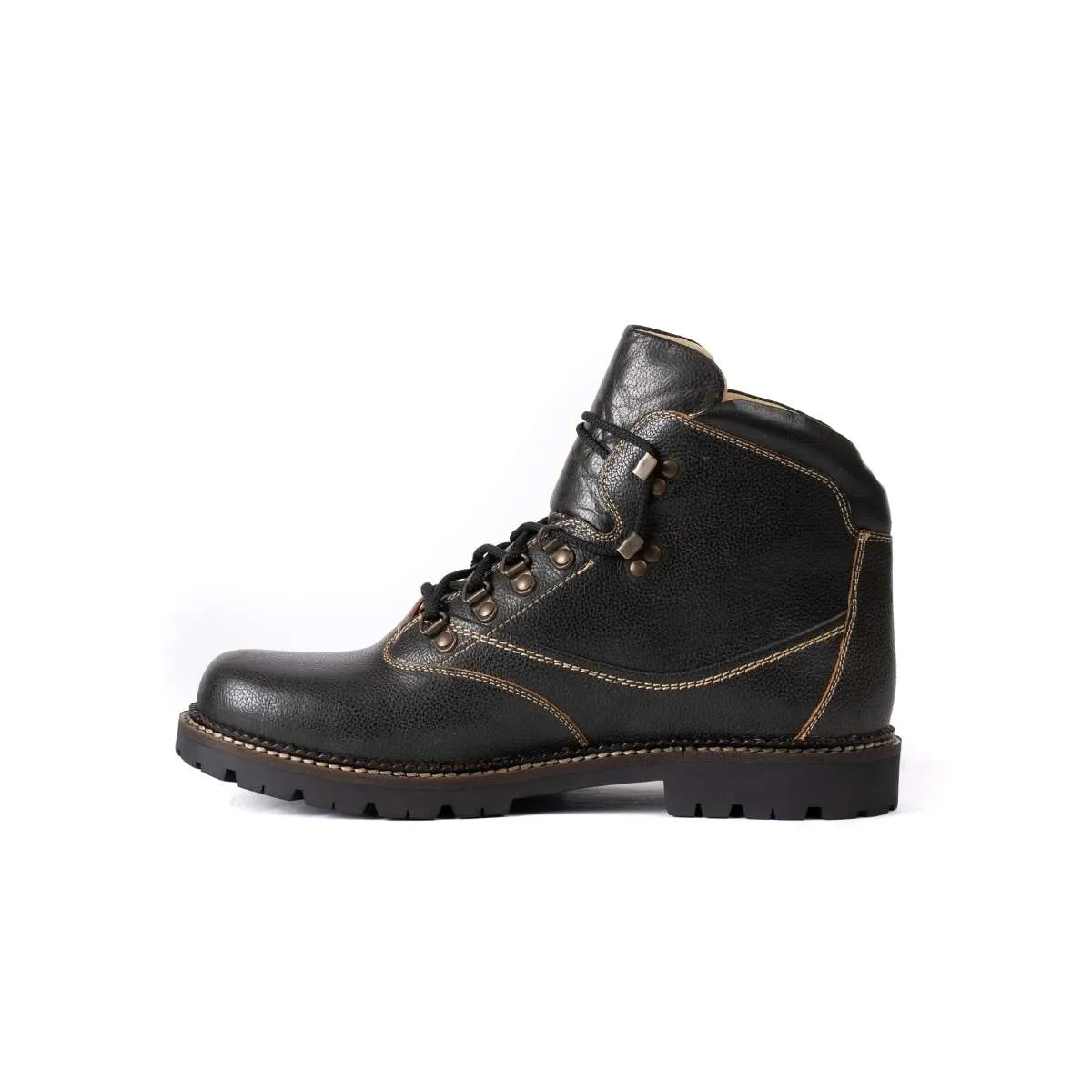 Brogan Leather Ankle Boot