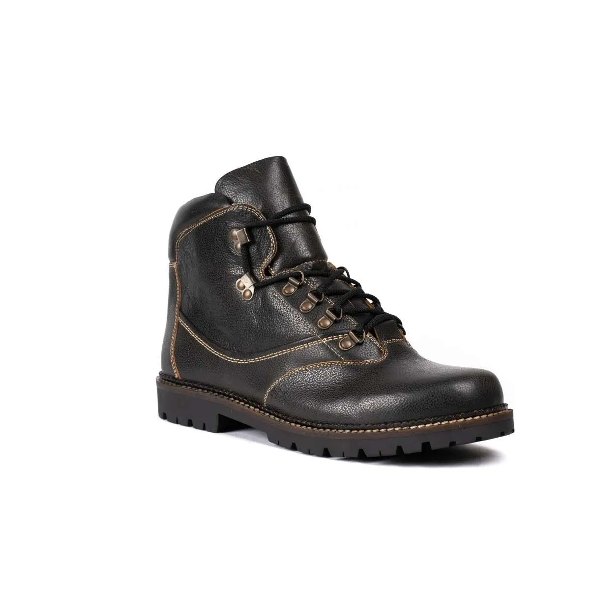 Brogan Leather Ankle Boot