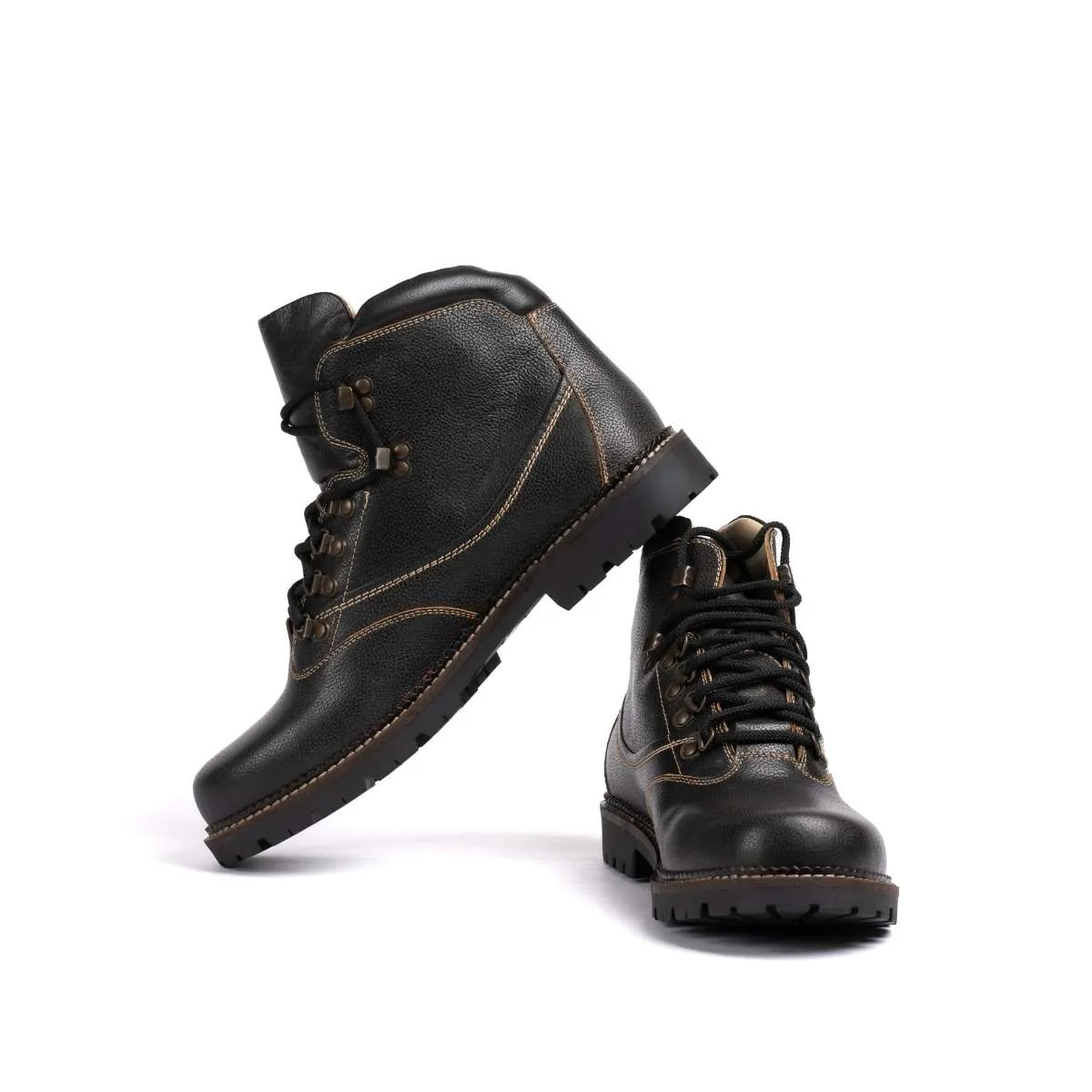 Brogan Leather Ankle Boot