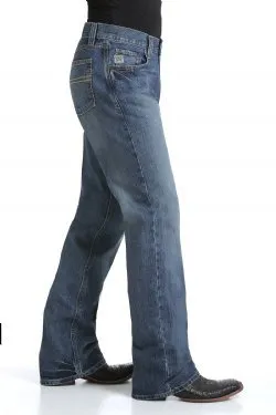Cinch Men's Relaxed Carter Medium Stonewash Jeans