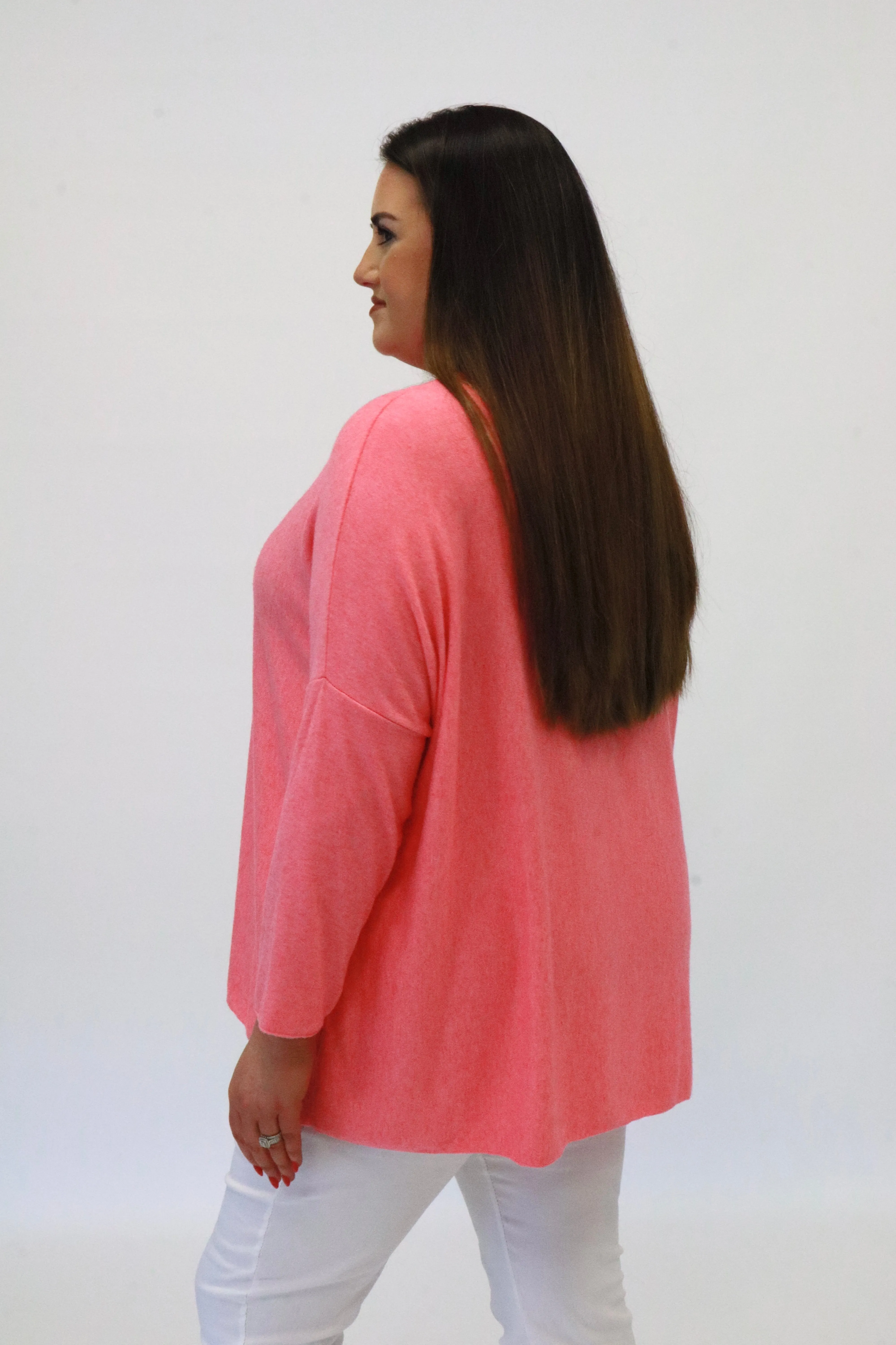 Dana Jumper in Coral
