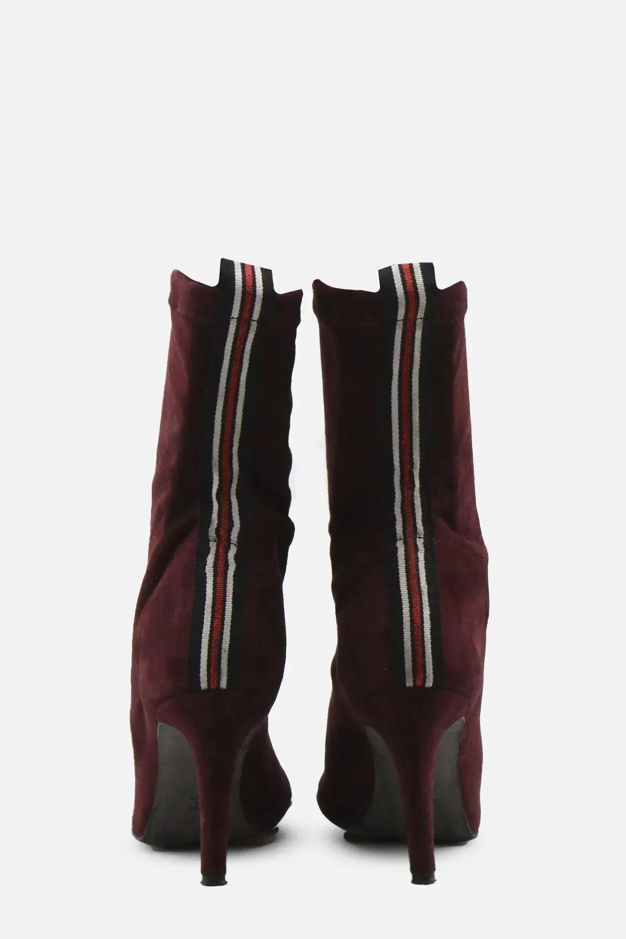 European Brand Stilettos Ankle Boots | Suede