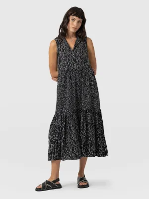 Greenwich Dress - Black Spot