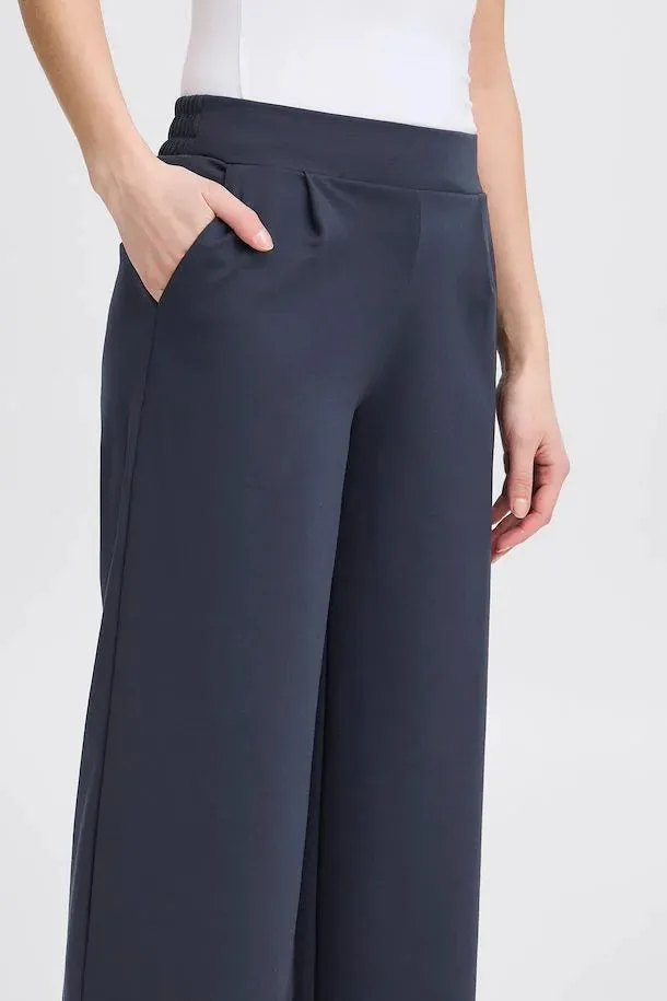 Ichi Kate ponteroma jersey trouser Total Eclipse