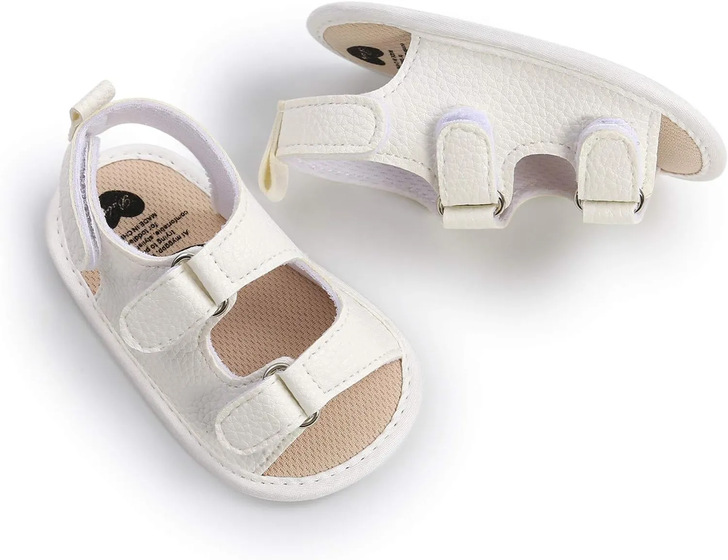 Infant Baby Boys Girls Sandals, Non-Slip Soft Sole Summer Toddler Walking Shoes, Lightweight Outdoor Flat Shoes
