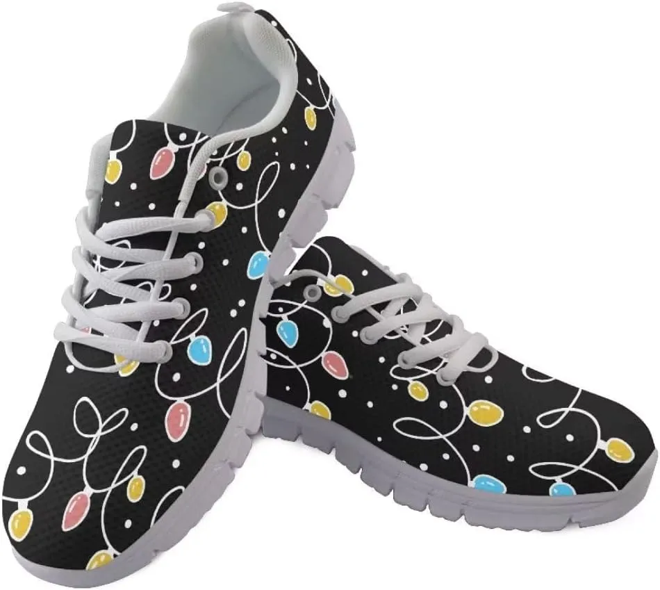 Jeiento Running Shoes for Women Girls Breathable Mesh Tennis Shoes Casual Gym Sports Shoes Non Slip Walking Sneakers for Men Teenager