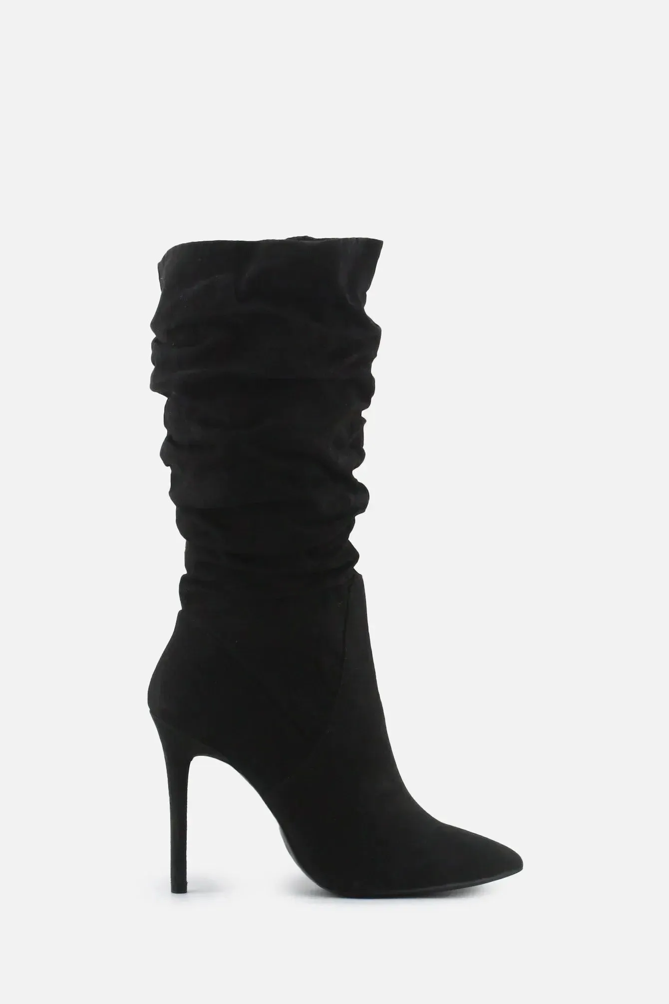 Jessica Simpson Zipper Stilettos Ankle Boots | Suede