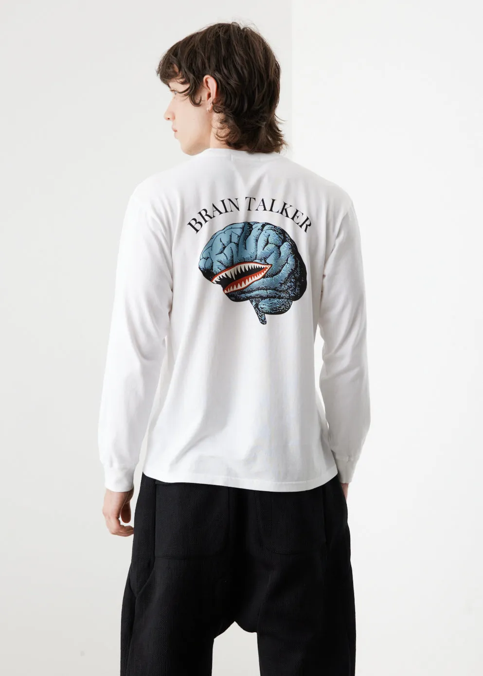Long Sleeve Brain T-Shirt