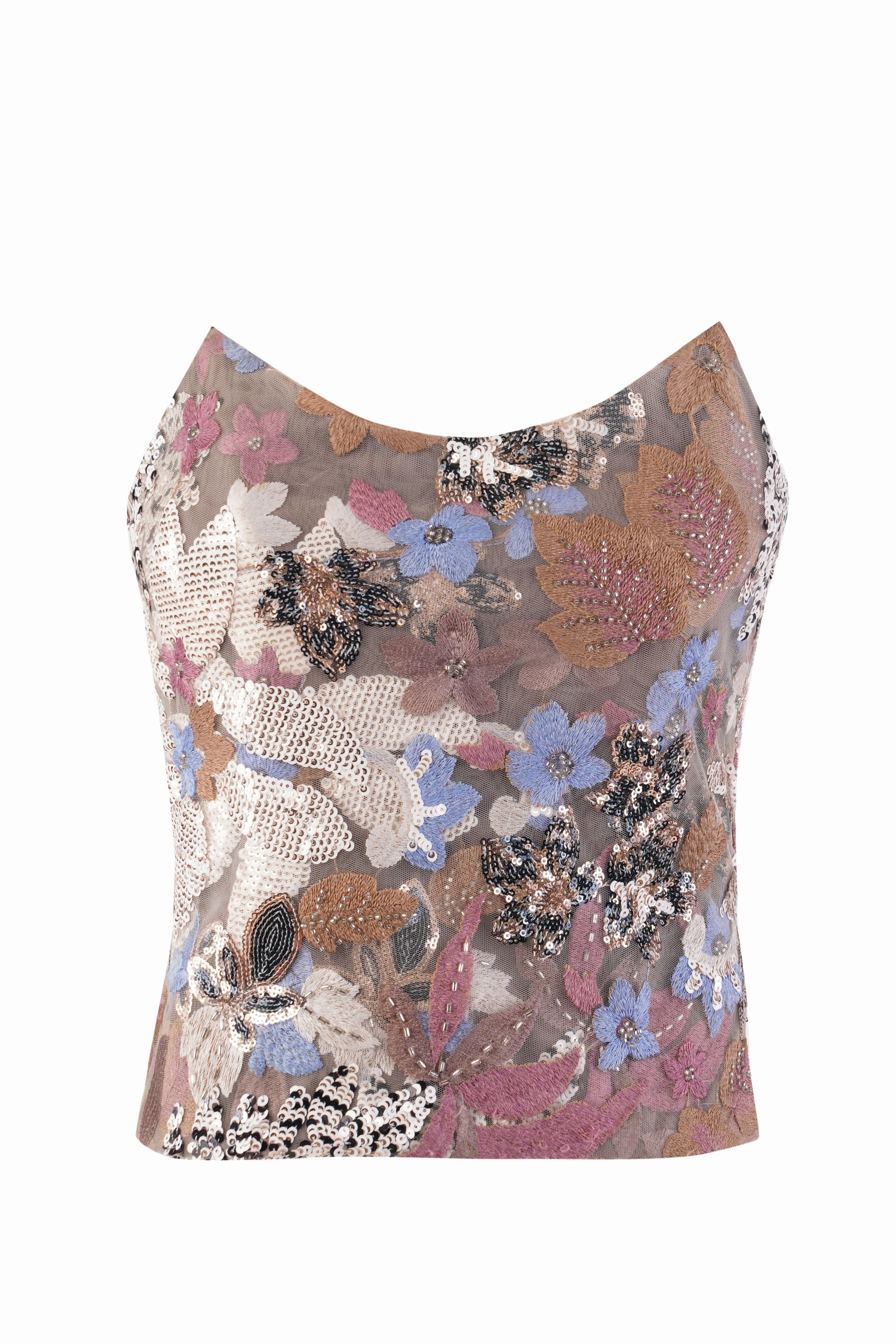 LUMI Embroidered Corset