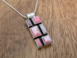 Medium Rose Mosaic Pendant