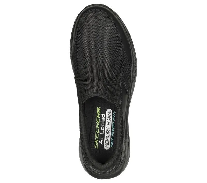 Men's Wide Fit Skechers 232515 Equalizer 5.0 Persistable Trainers - Black