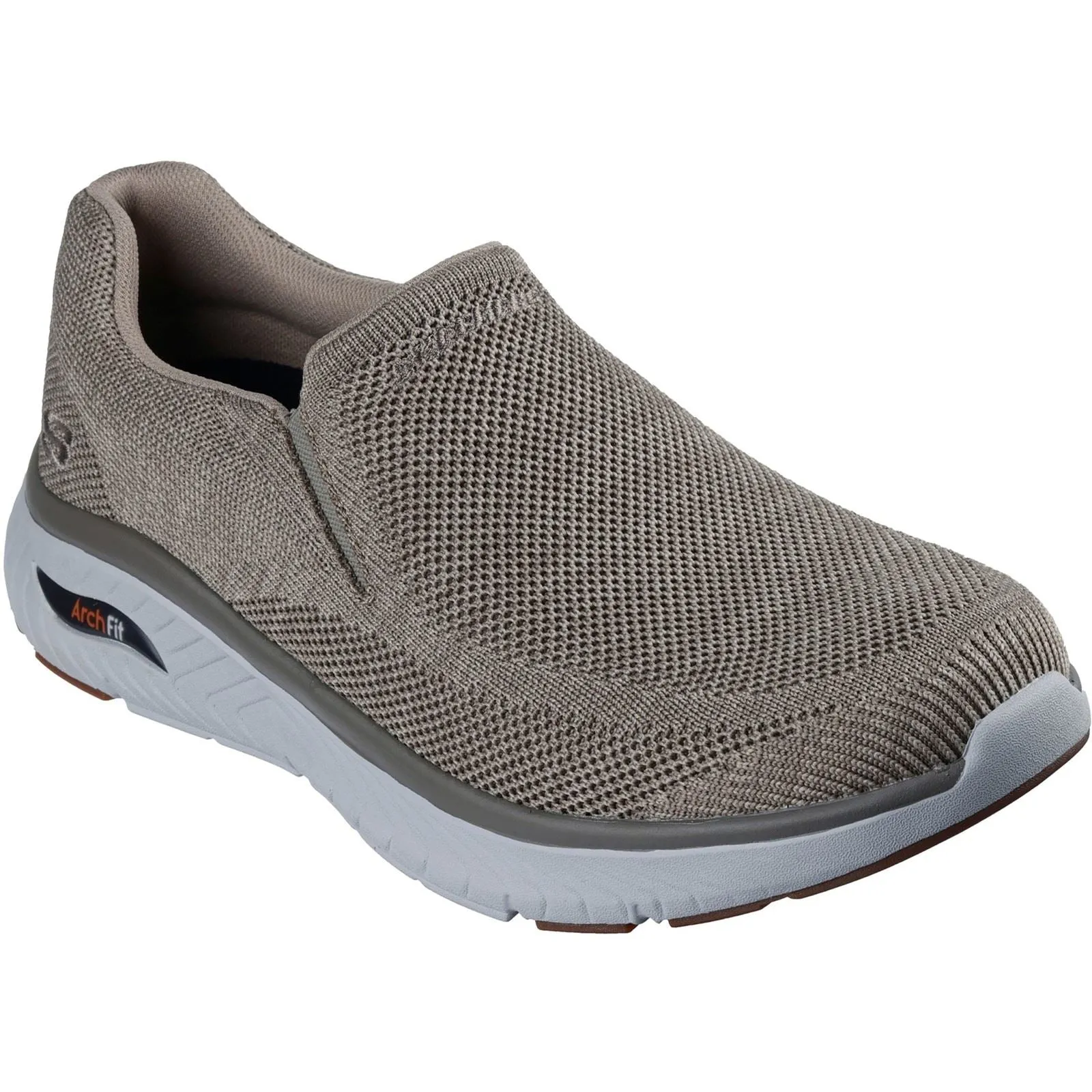 Men's Wide Fit Skechers Arch Fit Crosser Locke Trainers