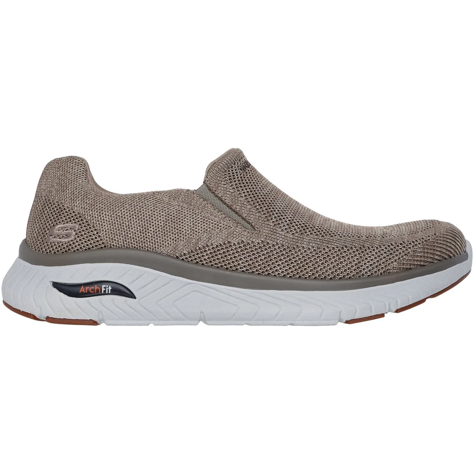 Men's Wide Fit Skechers Arch Fit Crosser Locke Trainers