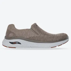 Men's Wide Fit Skechers Arch Fit Crosser Locke Trainers