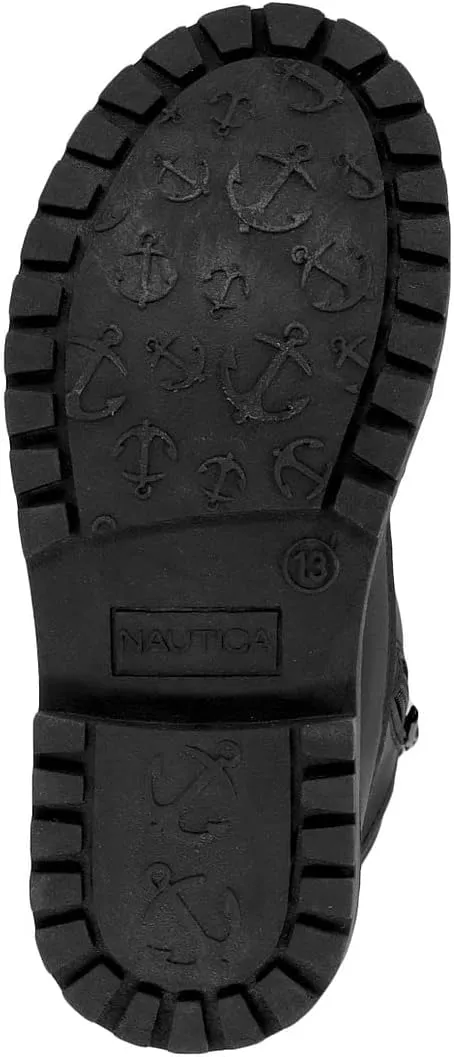 Nautica Kids Work Chukka Boot Youth Casual/Dress Bootie Hiking Boots Ankle High Outdoor Trekking Shoes |Boys - Girls| (Little Kids/Big Kids)