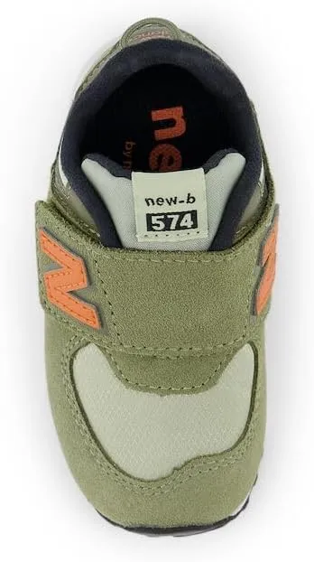 New Balance Baby-Boy's 574 V1 Season New-b Hook and Loop Sneaker