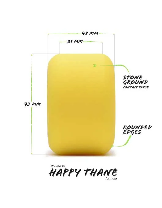 Orangatang Beefcake Wheels 73mm | 86a