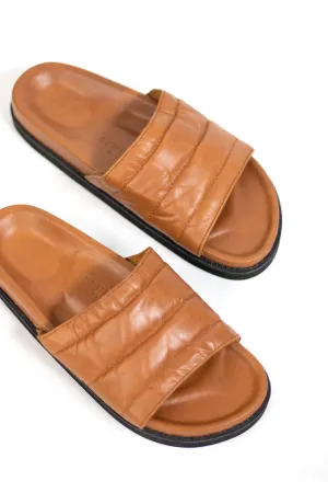 Pharos Slide Tan WIDE FIT