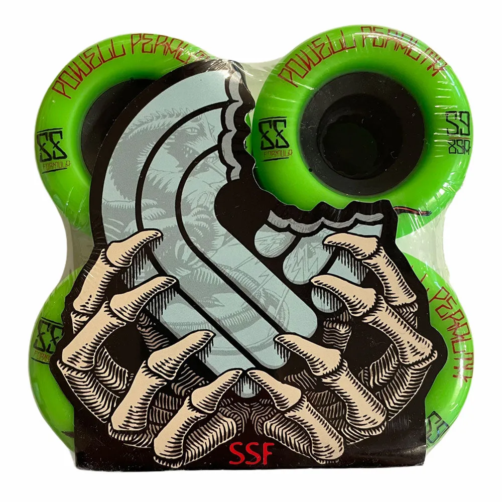 Powell Peralta Wheels G Slides Green 59mm85A