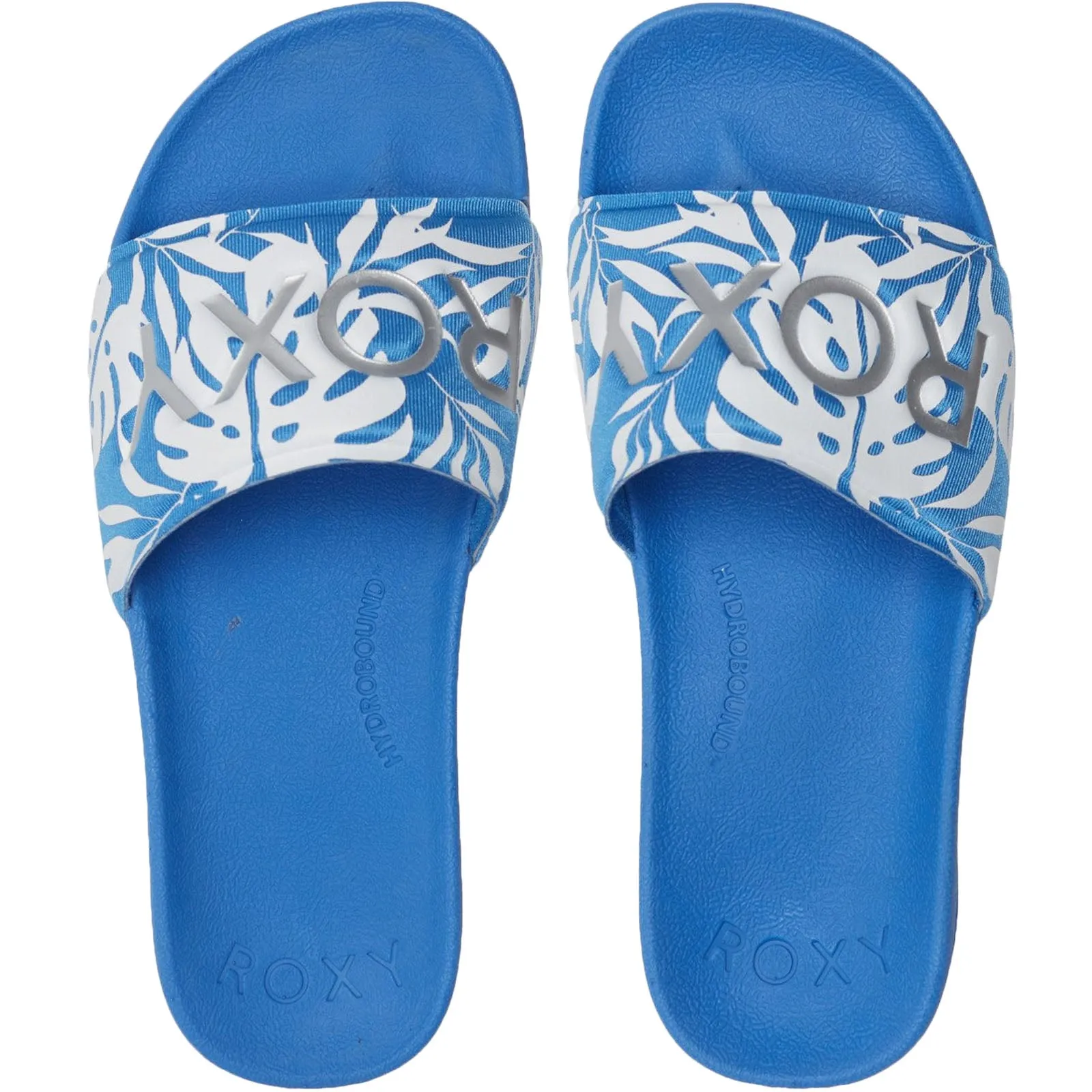 Roxy Women Slippy LX Neo Summer Sliders - Baha Blue