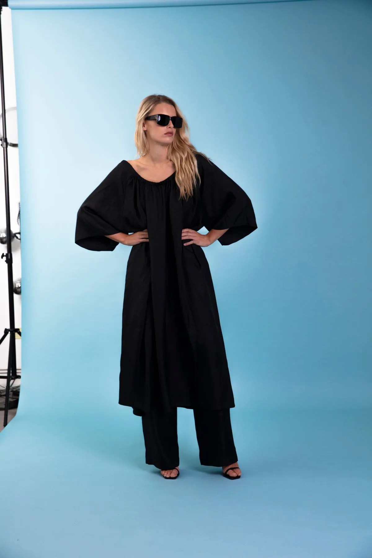 Salinas Silk Trouser Black Woman
