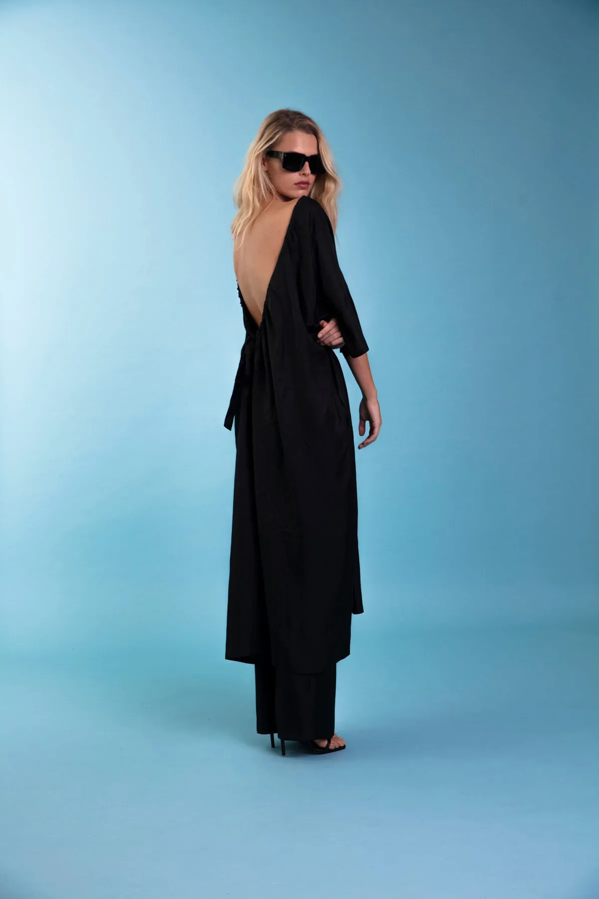 Salinas Silk Trouser Black Woman