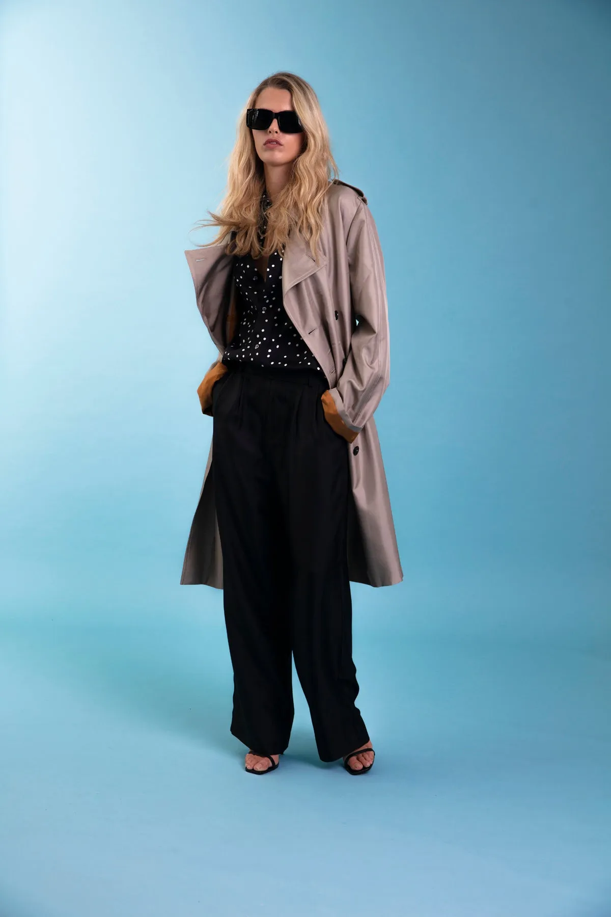 Salinas Silk Trouser Black Woman