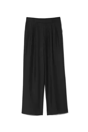 Salinas Silk Trouser Black Woman
