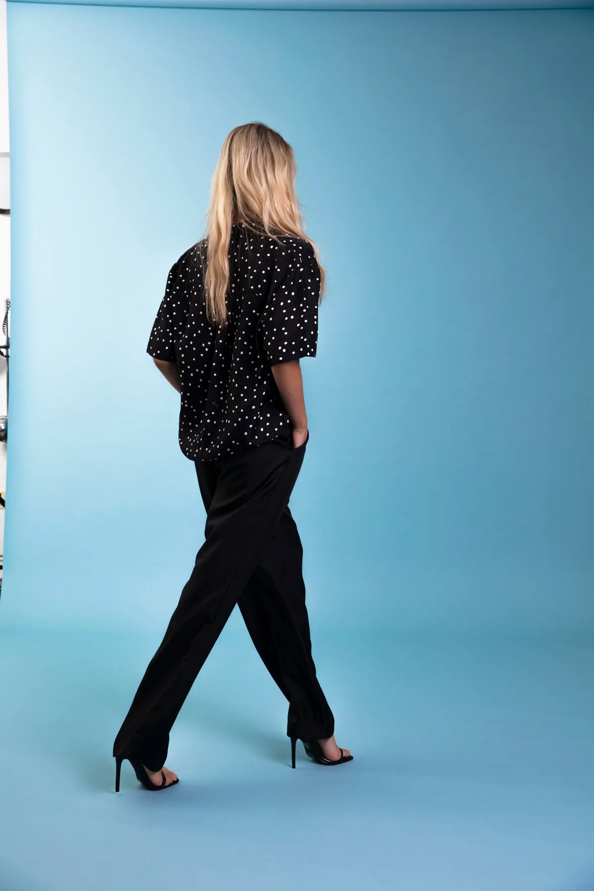 Salinas Silk Trouser Black Woman