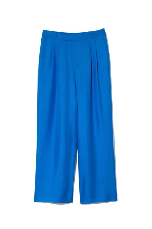 Salinas Silk Trouser Electric Blue Man