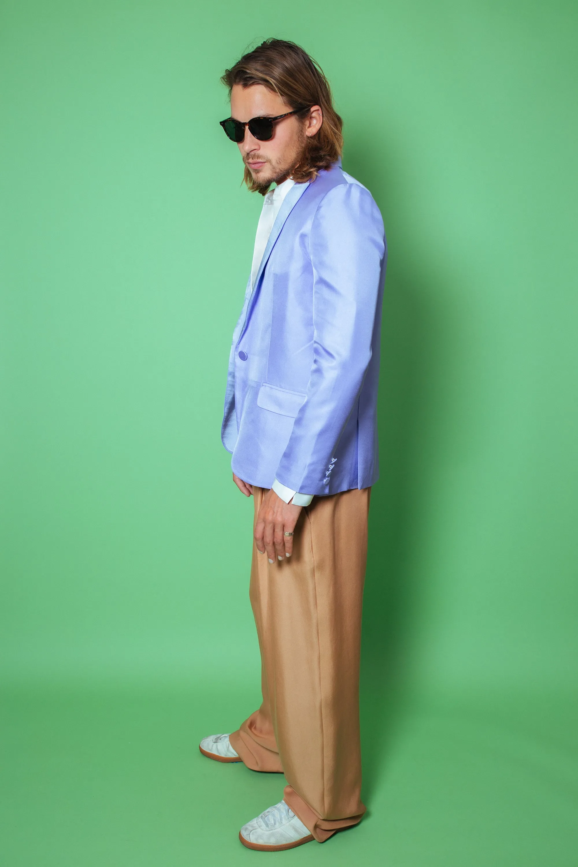 Salinas Silk Trouser Toffee Man