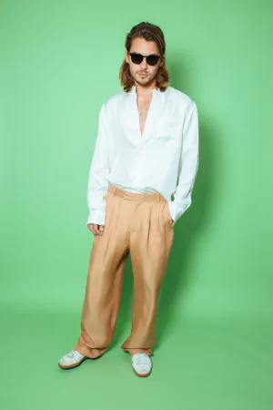 Salinas Silk Trouser Toffee Man
