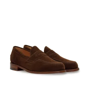 Sanders & Sanders Aldwych Polo Snuff Suede Penny Loafers
