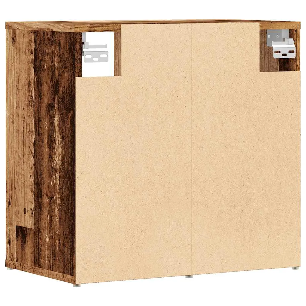 Shoe Cabinets 2 pcs Old Wood 52x30x50 cm