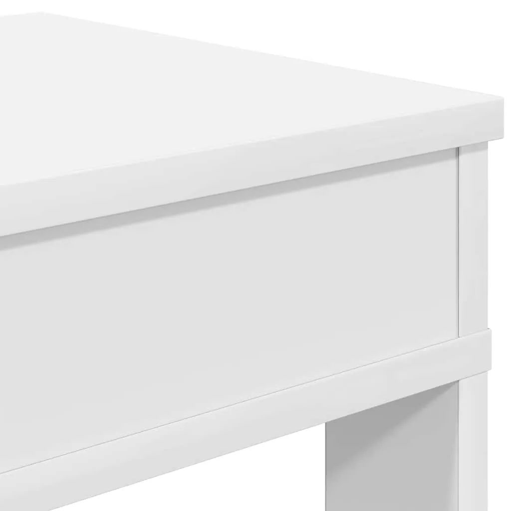 Shoe Rack White 60x30x98 cm Engineered Wood