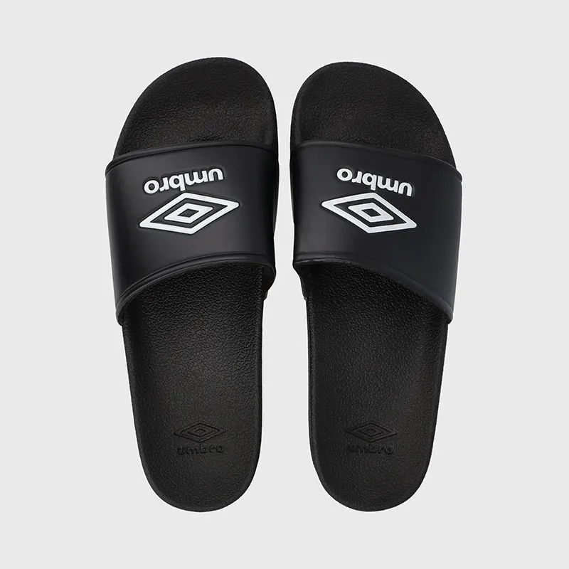 Umbro Mens Sport Slide Black/White _ 171116 _ Black