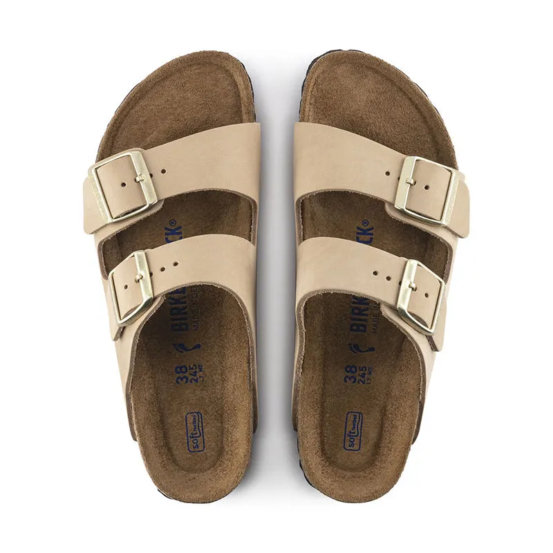 Women's Arizona Soft Footbed Sandcastle Nubuck