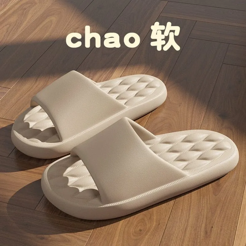 Womens EVA Anti-slip Beach Shower Slides