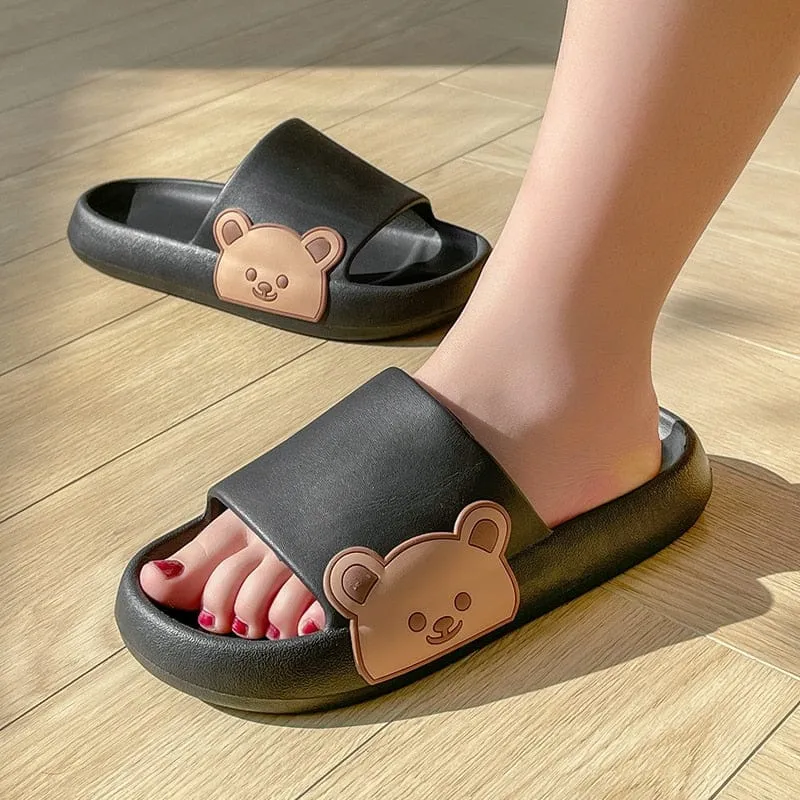 Womens EVA Anti-slip Beach Shower Slides