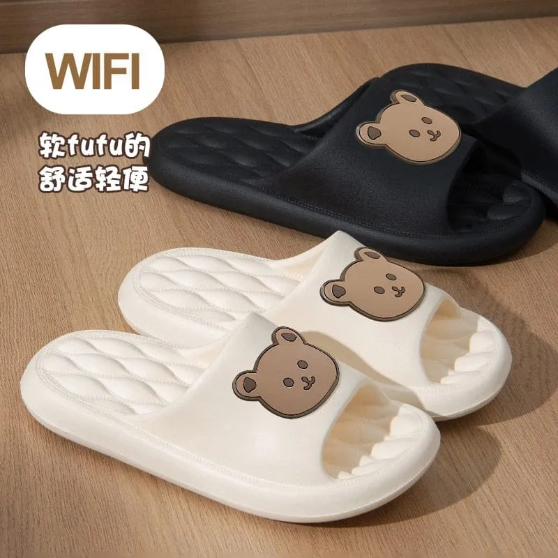 Womens EVA Anti-slip Beach Shower Slides